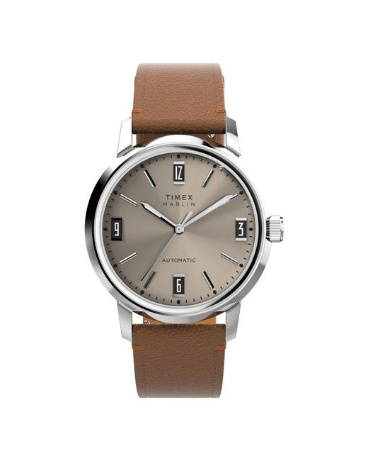 Timex Uhr marlin automatic in Metallic für Herren