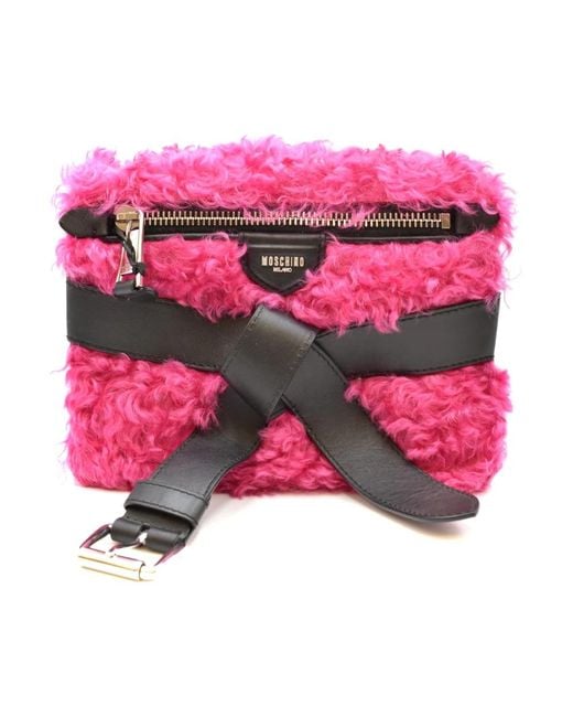 Moschino Pink Clutches