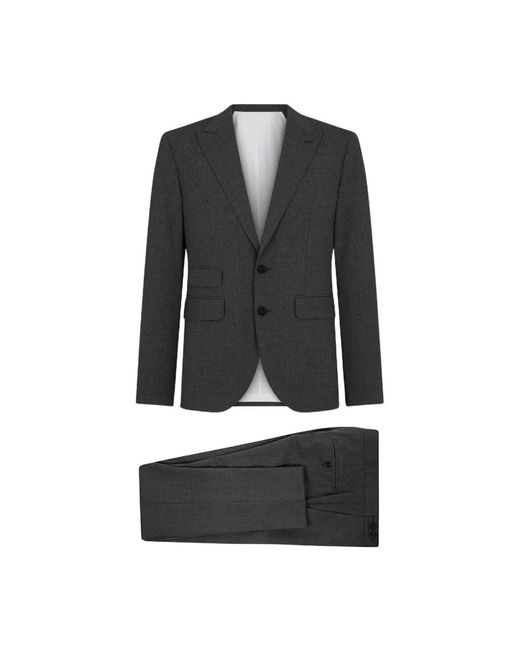 DSquared² Black Single Breasted Suits for men
