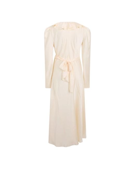 Philosophy Di Lorenzo Serafini Natural Wrap Dresses