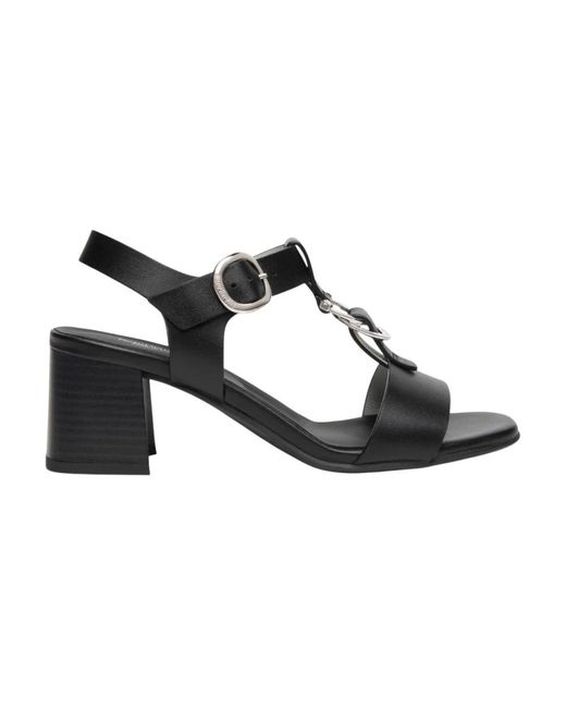 Nero Giardini Black High Heel Sandals