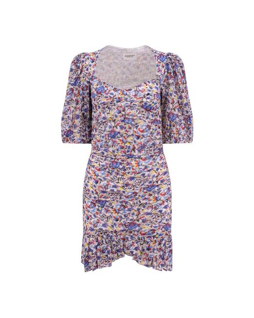 Isabel Marant Purple Short Dresses