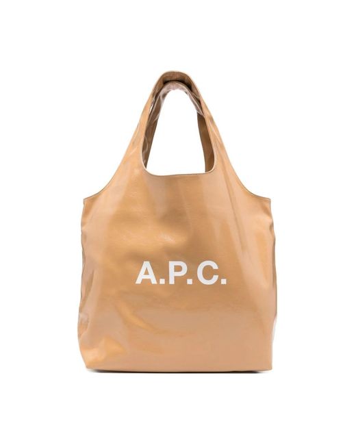 A.P.C. Taschen Für Einen Stilvollen Look in Natural für Herren
