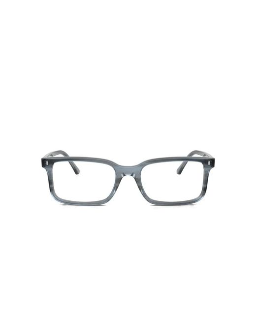 Ray-Ban Square Optical Frame in het Blue