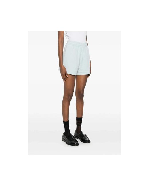 Anine Bing Blue Short Shorts