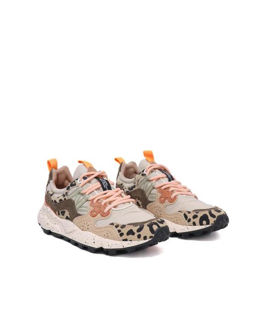 Flower Mountain Pink Sneakers