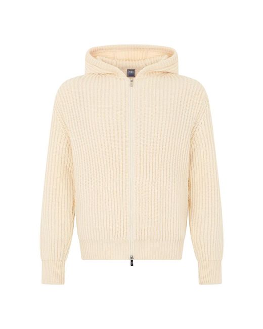 Cardigans di Fedeli in White da Uomo