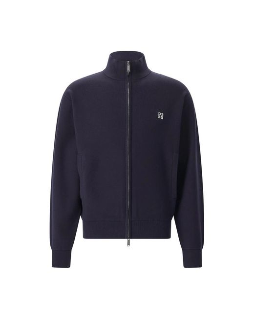 DSquared² Zip-Throughs in het Blue voor heren