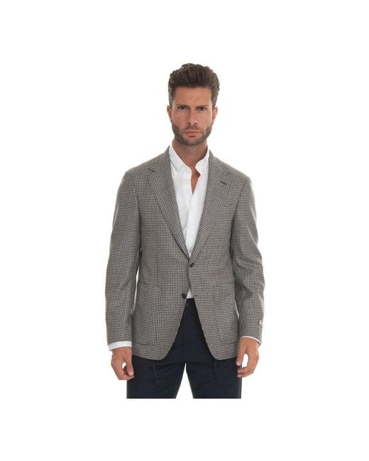 Canali Gray Formal Blazers for men