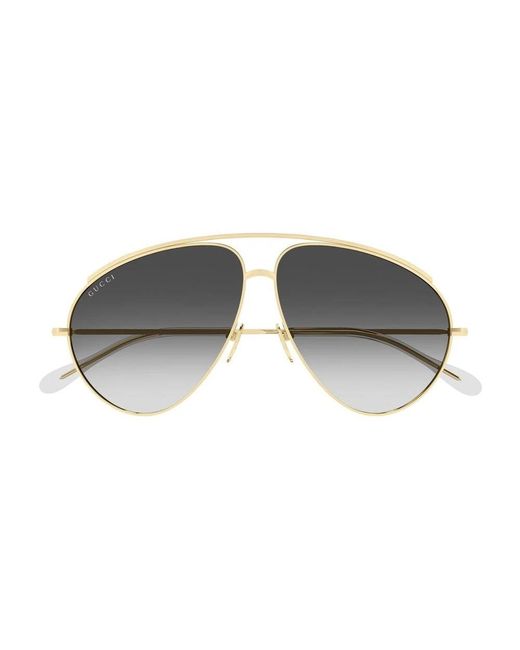 Gucci Metallic Sunglasses