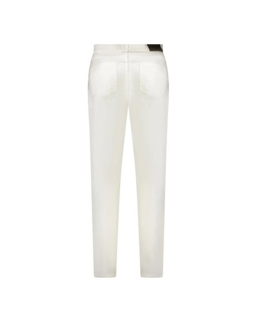 North Sails White Straight Jeans for men