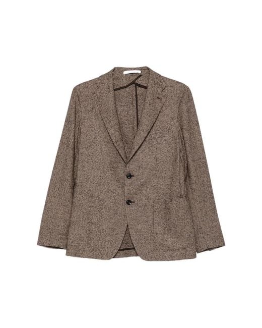 Tagliatore Brown Blazers for men