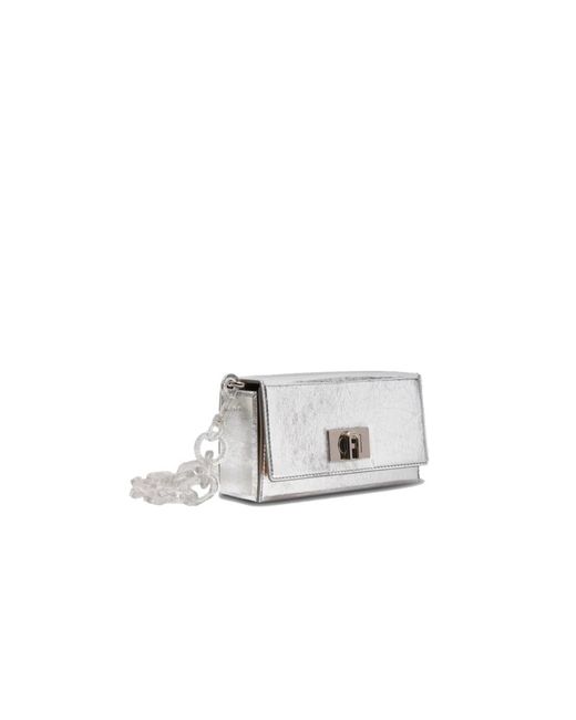 Furla White Cross Body Bags