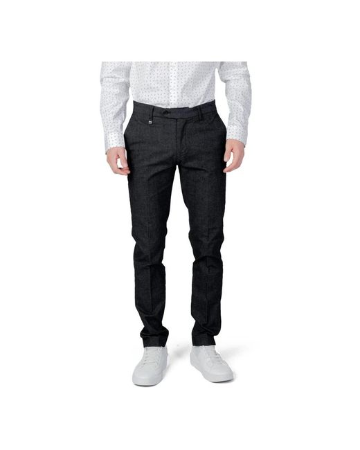Antony Morato Black Suit Trousers for men