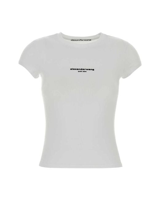 Alexander Wang White T-Shirts