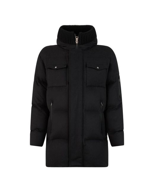 Herno Black Winter Jackets for men