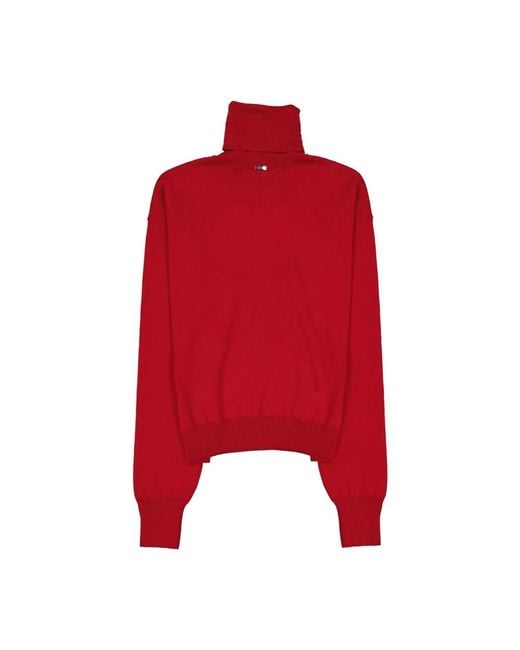 Herno Red Turtlenecks