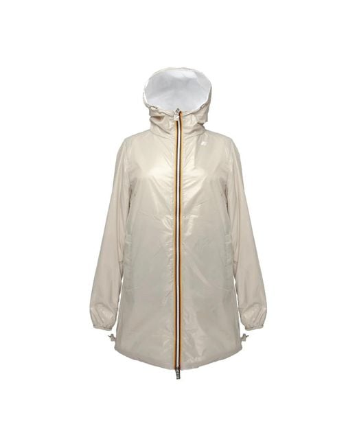 Light Jackets K-Way de color White