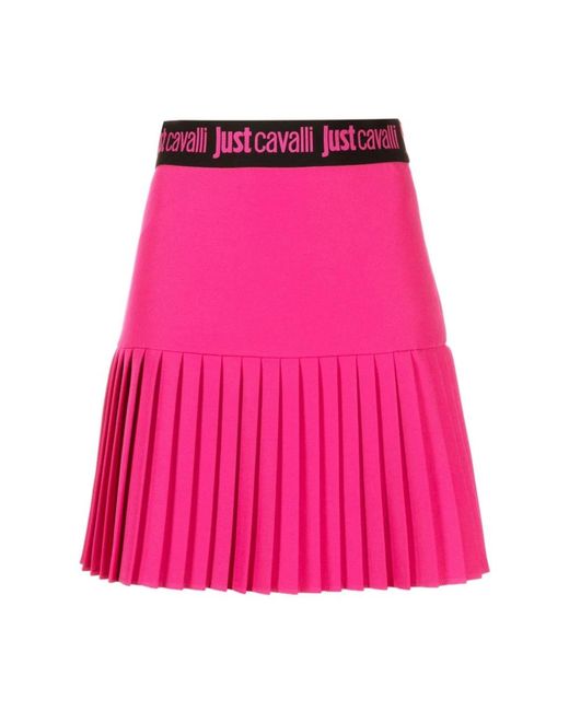 Just Cavalli Pink Short Skirts