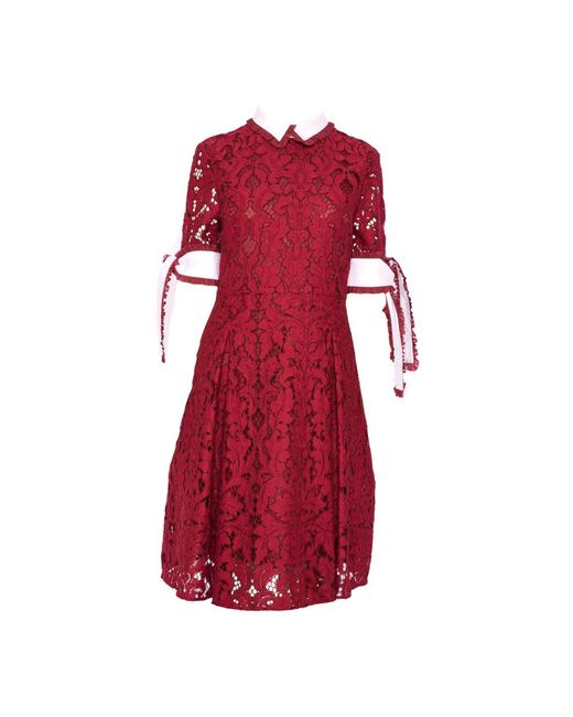 Pinko Red Midi Dresses