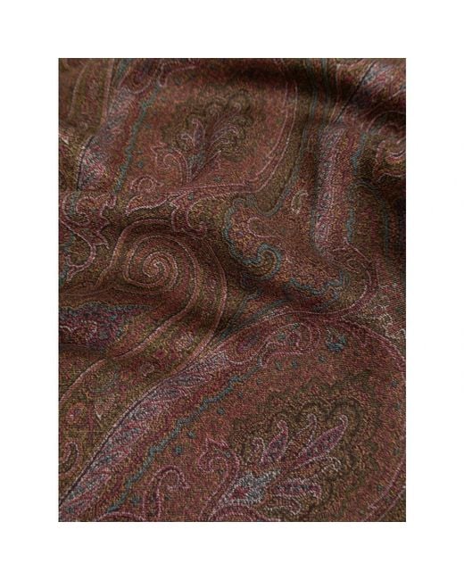 Etro Brown Scarves for men