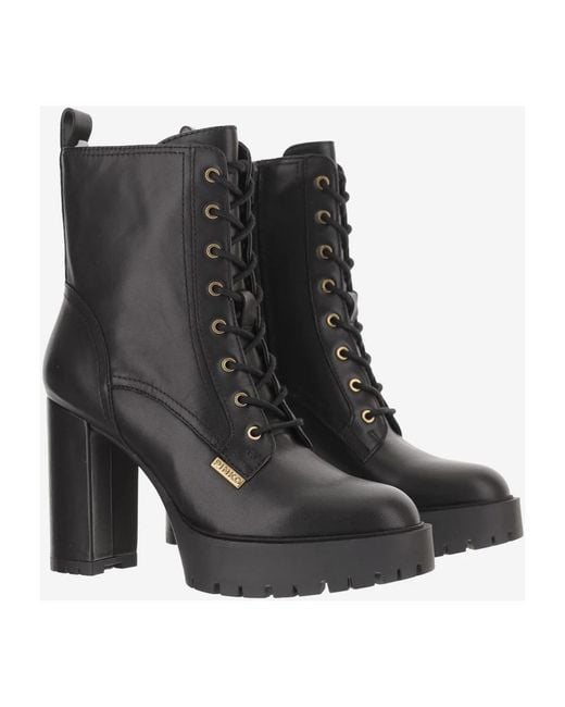 Pinko Black Heeled Boots