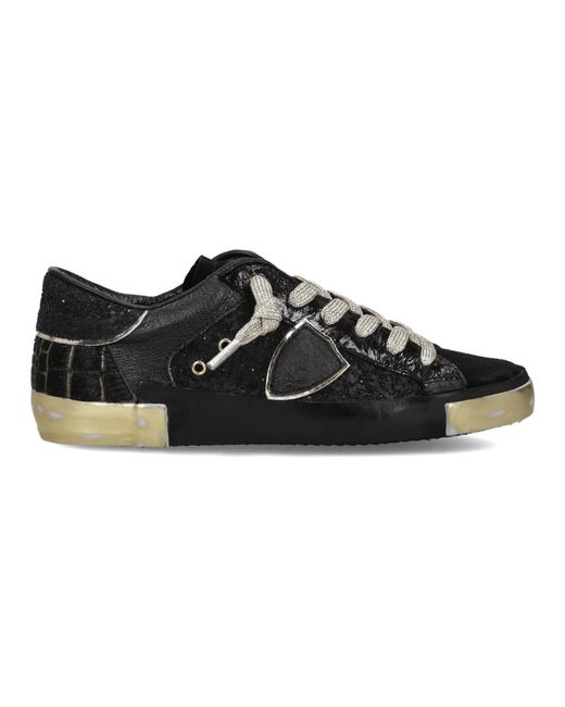 Philippe Model Black Sneakers