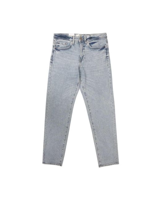 SELECTED Blue Straight Jeans for men