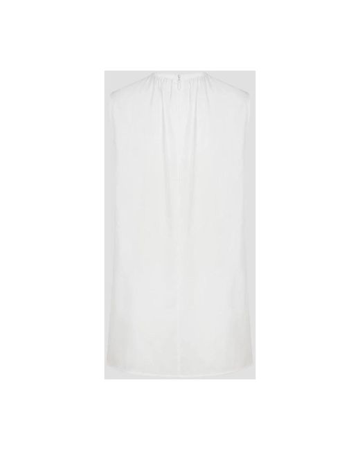 Marni White Sleeveless Tops
