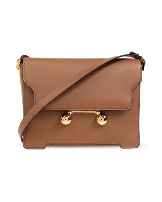 Marni Brown Schultertasche trunkaroo