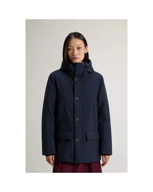 Woolrich Cloud Arctic Parka in het Blue