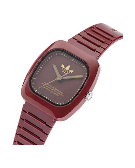 Adidas Red Watches