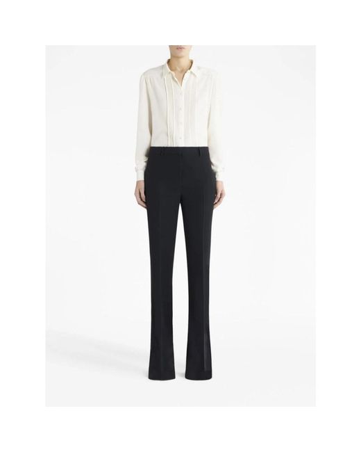 Etro Black Wide Trousers