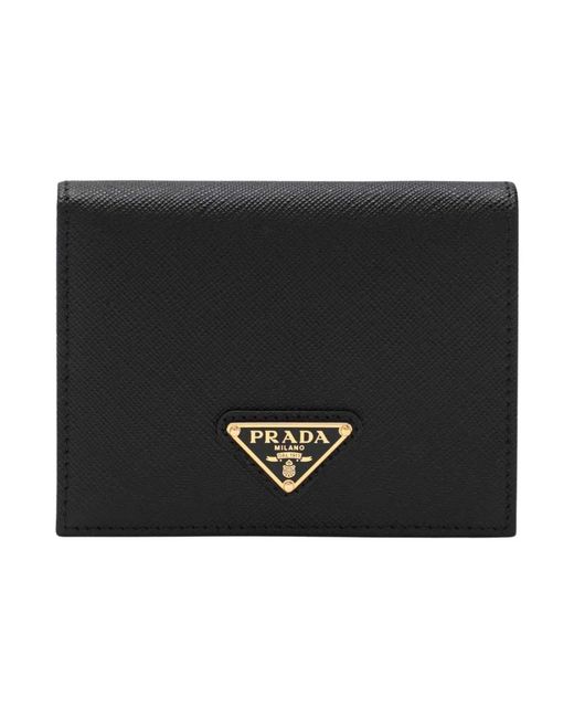 Prada Black Wallets & Cardholders