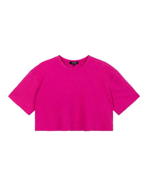 Tops > t-shirts Refined Department en coloris Pink