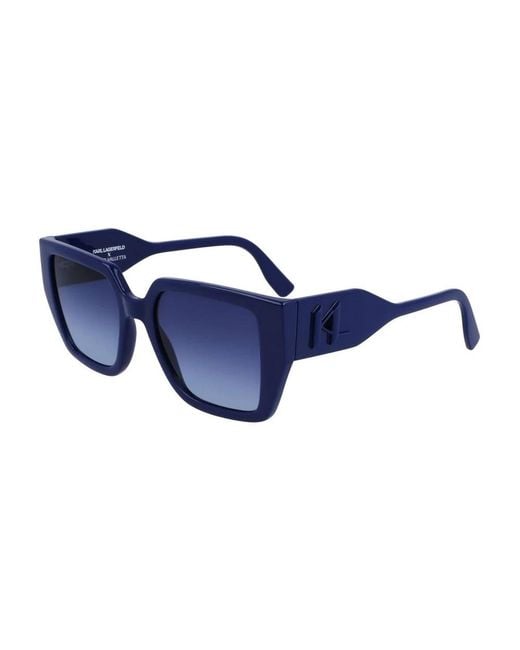 Karl Lagerfeld Blue Sunglasses