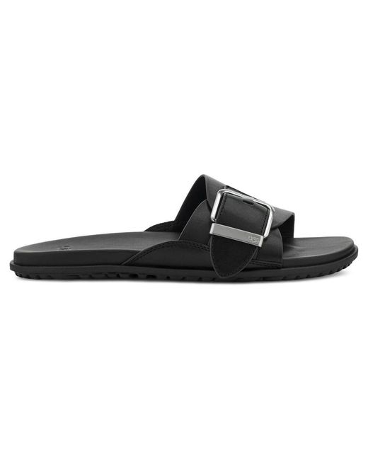Ugg Black Sliders