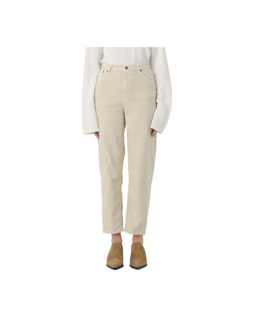 Dondup Natural Lockere Baumwoll-Bessie-Hose