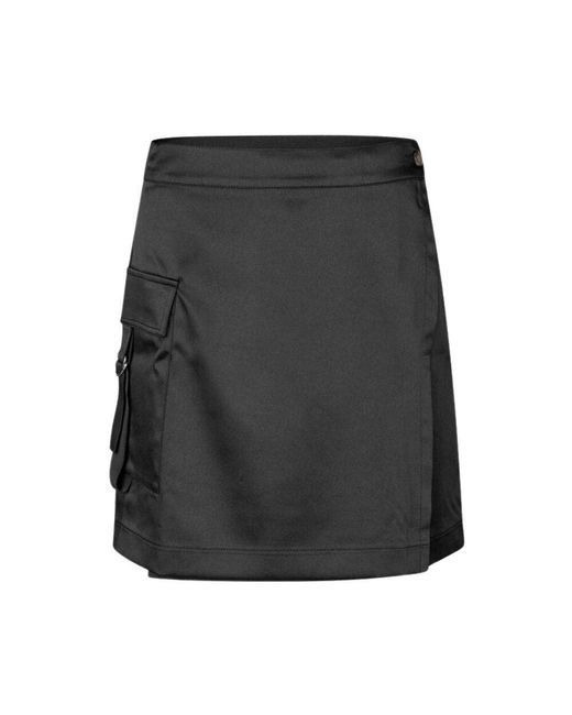 Envii Black Schwarzer Encab Rock Mit D-Ring