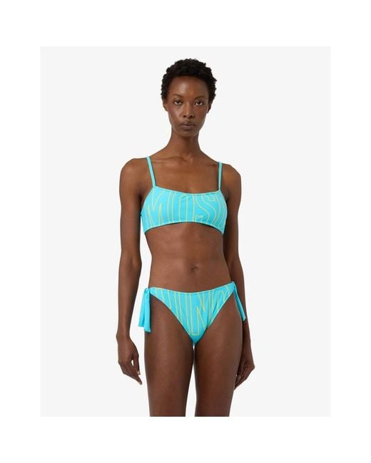 Moschino Blue Bikinis