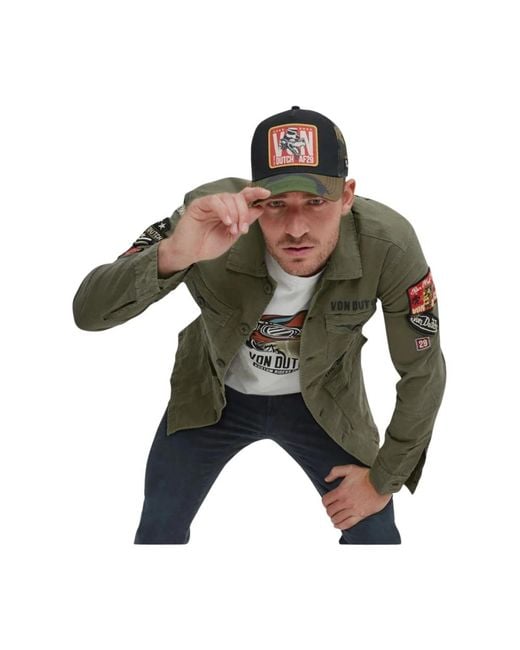 Von Dutch Light Jassen in het Green voor heren