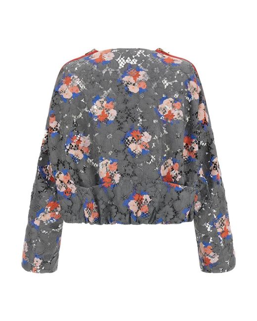 Fendi Blue Bomber Jackets