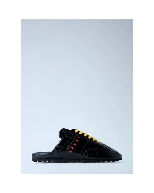 Marni Black Mules