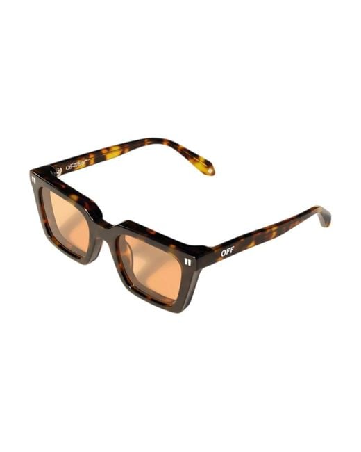 Off-White c/o Virgil Abloh Brown Sunglasses