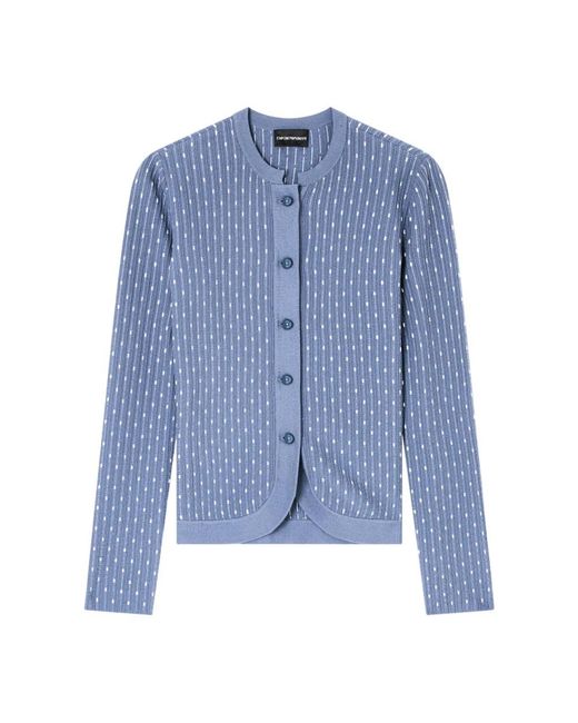 Cardigans di Emporio Armani in Blue