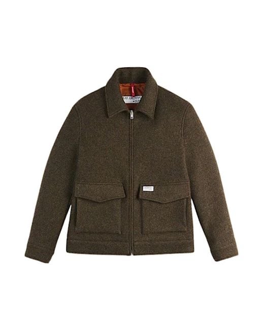 Fay Truck Jacket in Green für Herren