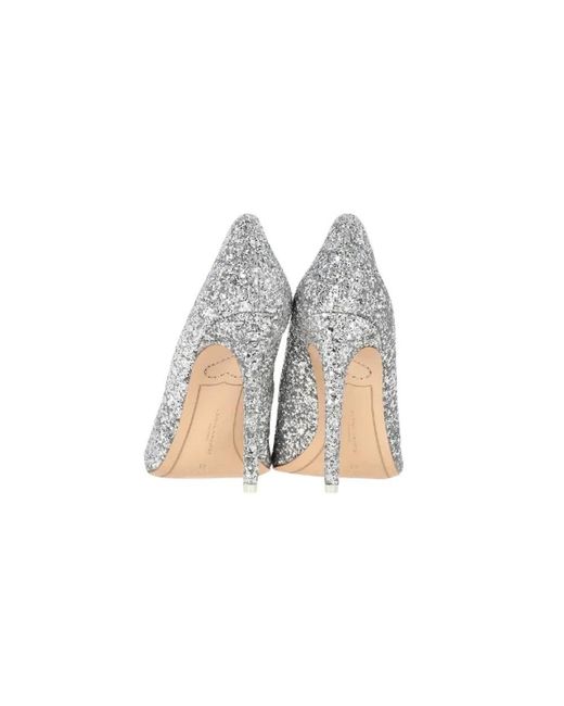 Sophia Webster White Leder heels