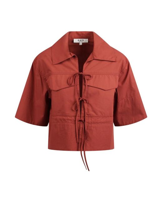 Jackets > light jackets Sea en coloris Red