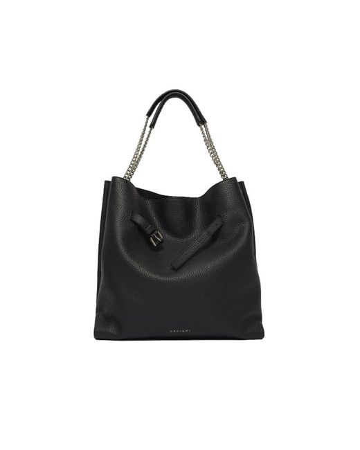 Orciani Black Shoulder Bags