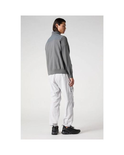 Parajumpers Jassen ,Grijs ,Polyester Tech Knit Zorba Cardigan in het Gray voor heren